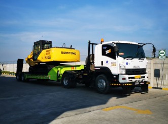 Logistik dan sewa rental alat berat