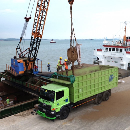 Logistik dan sewa rental alat berat